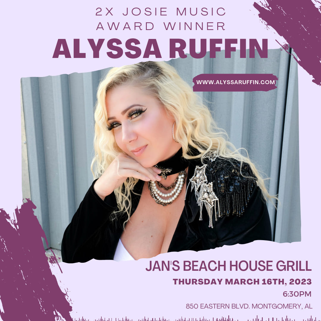 Read more about the article Alyssa Ruffin at Jan’s Beach House Grill – Montgomery, AL